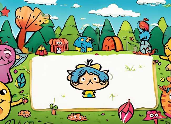 儿童插画故事书带拼音，故事书插画简笔画