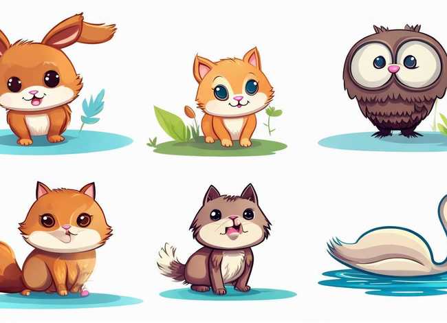 绘本故事简笔画6张 动物简单（绘本故事简笔画6张 动物简单又好看）