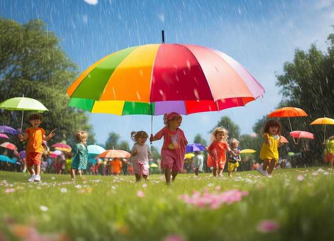 雨伞幼儿故事 雨伞幼儿故事图片