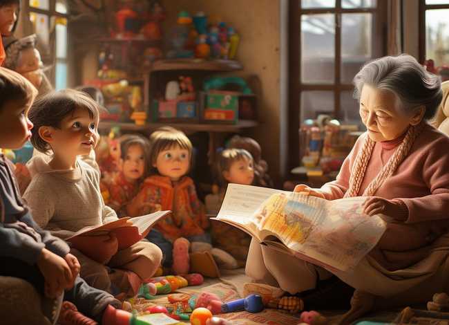 儿童听故事学古诗；幼儿听故事的古诗