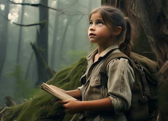 探险小女孩、探险女孩小雨 探险小女孩、探险女孩小雨