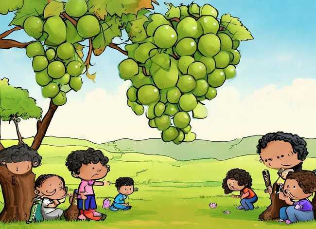葡萄的幼儿故事，关于葡萄的幼儿故事