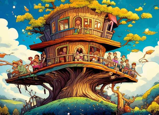 儿童故事插图图片；儿童故事插图图片大全