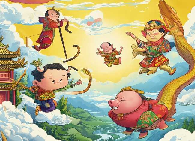 西游记儿童故事汇，西游记小儿故事大全