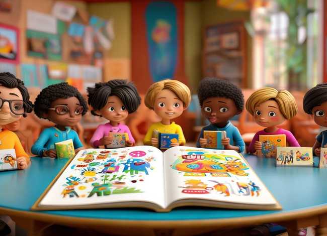 儿童英语绘本故事图片（儿童英语绘本内容图片）