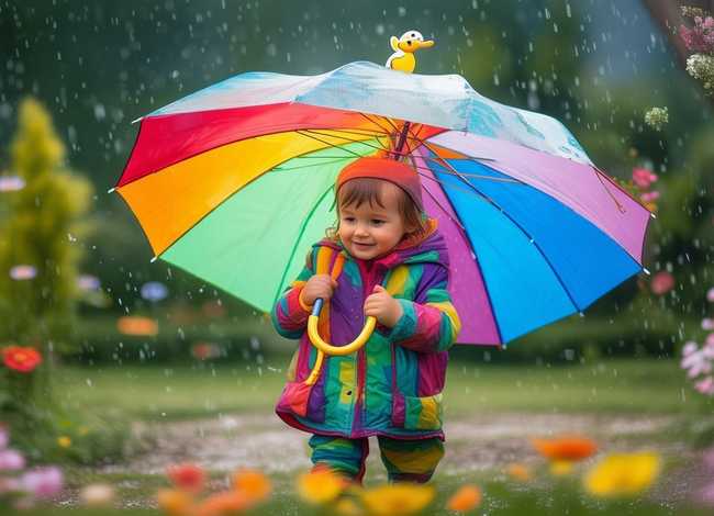 儿童小雨伞的故事（小雨伞的故事幼儿园）