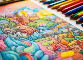故事简笔画彩色、故事简笔画彩色铅笔