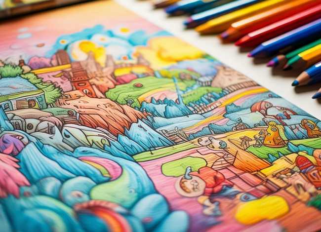 故事简笔画彩色、故事简笔画彩色铅笔