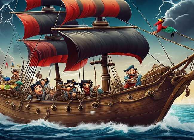 海盗故事儿童100字（海盗的故事文字版）