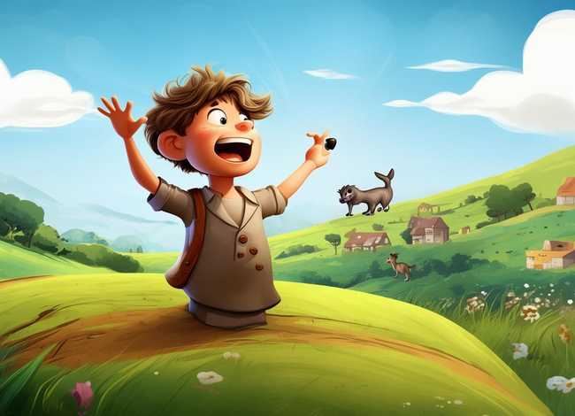 狼来了的故事视频儿童故事、狼来了的视频讲故事