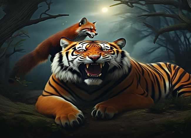 续编狐假虎威的故事 续编狐假虎威的故事抄题目