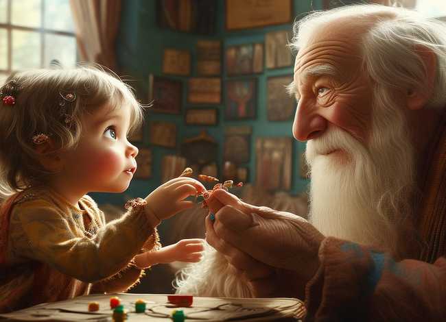 小孩给糖的故事；小孩给糖的故事在线听