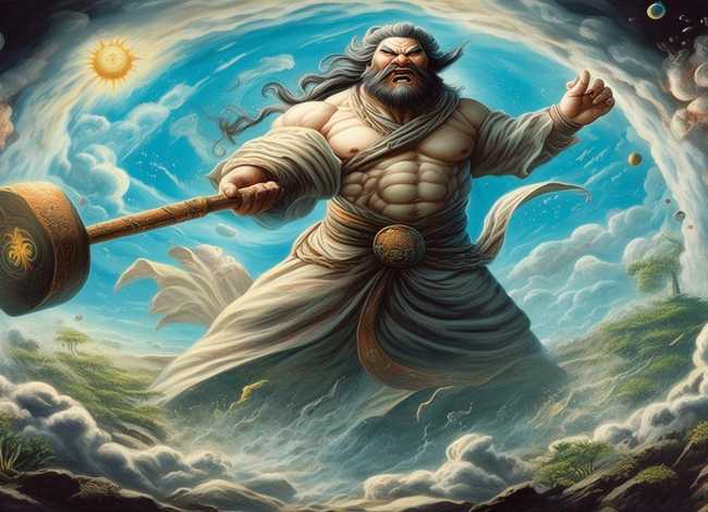 盘古开天地的故事内容（盘古开天地的故事内容简介）