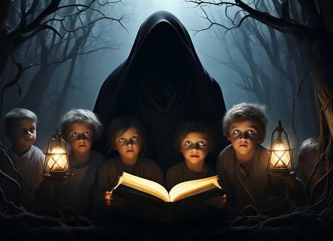 吓小孩童话故事，吓唬小孩的故事大全