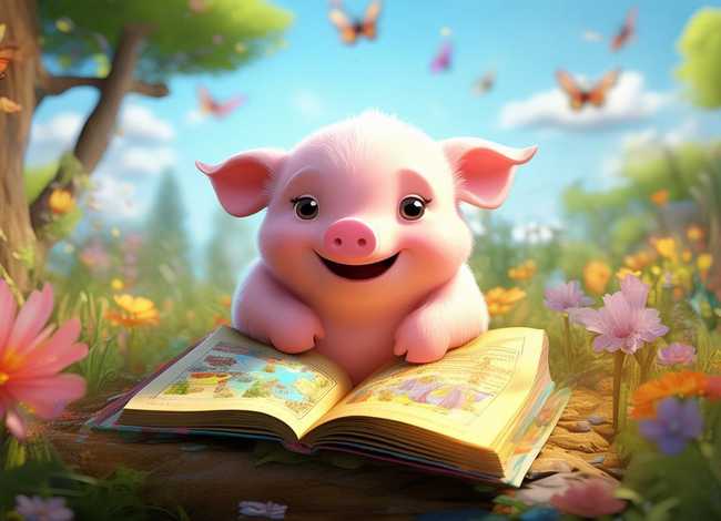 儿童故事小猪的理想文字（小猪的理想故事视频一等奖幼儿园学字宝宝）