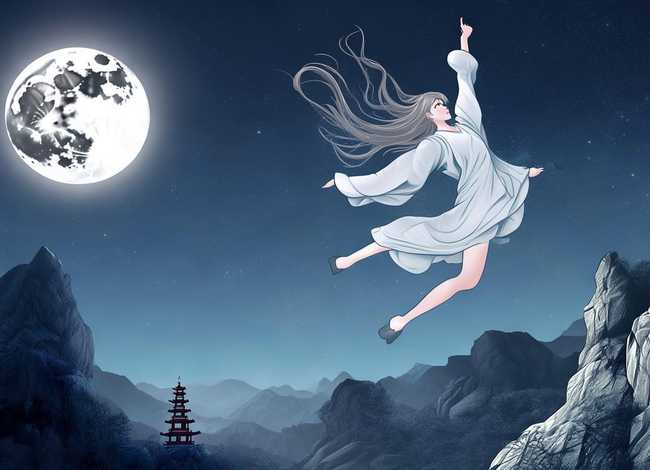 嫦娥奔月的故事儿童版文字版（嫦娥奔月的故事简版）