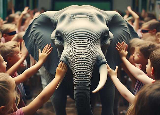 儿童成语故事视频大全盲人摸象 - 成语盲人摸象的故事视频