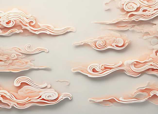 祥云纹简笔画，祥云花纹简笔画