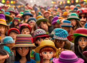 100顶帽子故事 100顶帽子的故事