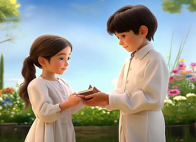 文明礼仪故事配图、文明礼仪故事配图简单