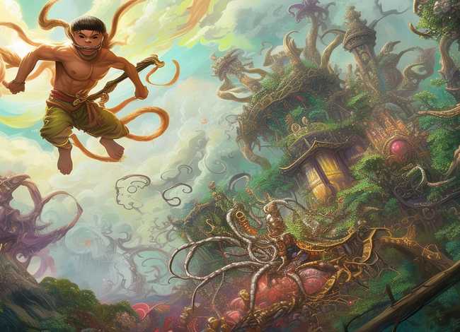 孙悟空大战蜘蛛精儿童故事 - 孙悟空大战蜘蛛精有哪些小故事