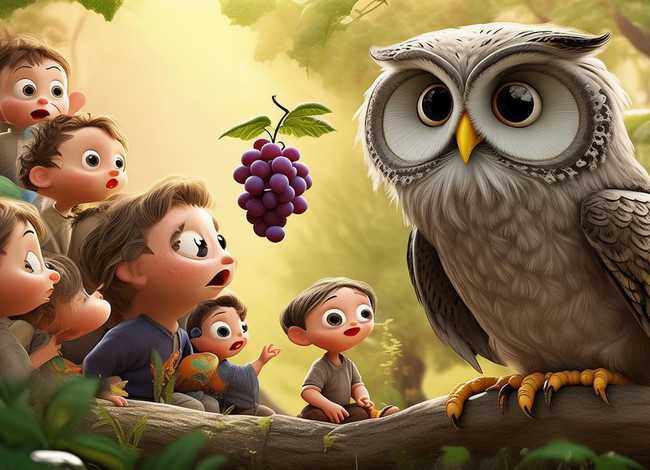 儿童故事葡萄是酸的、葡萄是酸的寓言故事告诉我们什么