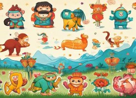 十二生肖故事儿童故事绘本 - 十二生肖幼儿故事绘本