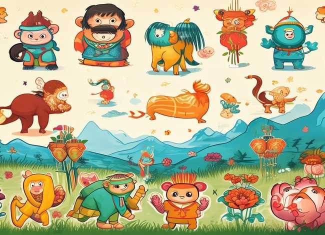 十二生肖故事儿童故事绘本 - 十二生肖幼儿故事绘本