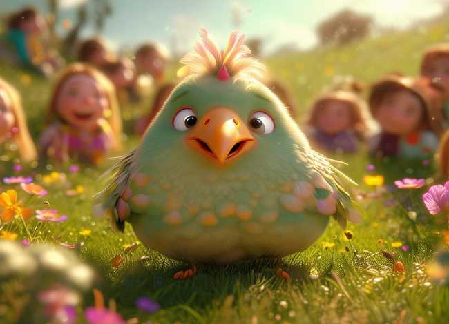 儿童故事母鸡的秘密 - 母鸡的秘密故事视频