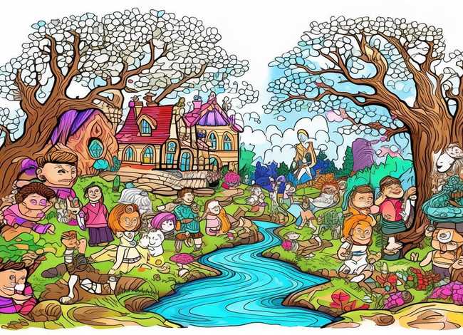 涂色故事绘本，涂色故事绘本推荐