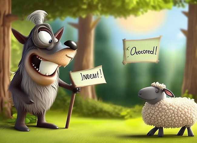 故事狼和小羊、故事狼和小羊串词怎么写的