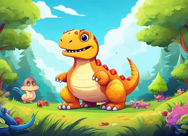 儿童故事恐龙完整故事，恐龙故事幼儿故事