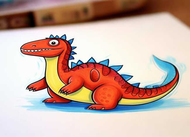 儿童简笔画恐龙简单（儿童简笔画恐龙简单画法）