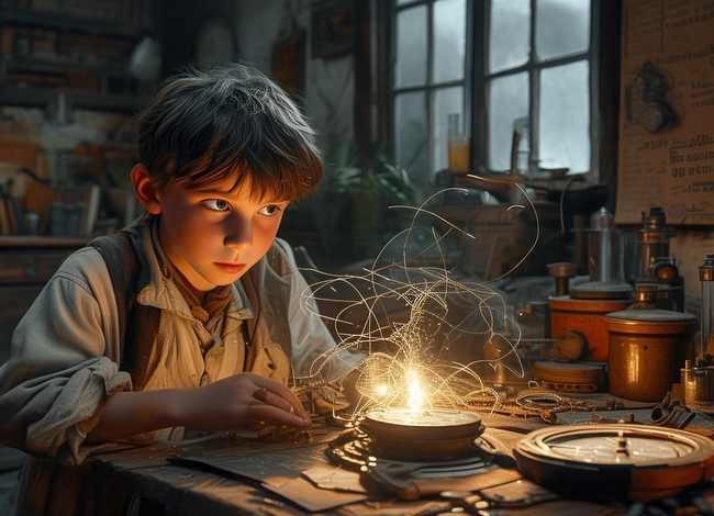 法拉第的故事书、法拉第的故事600字