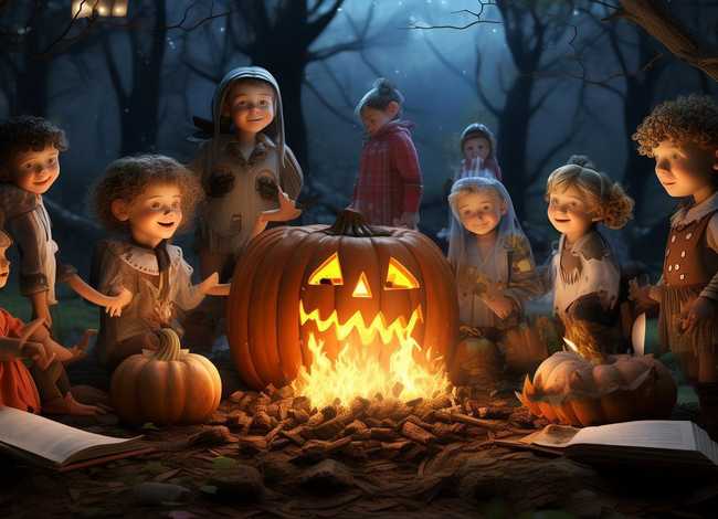 万圣节的由来儿童故事（万圣节的由来幼儿故事）