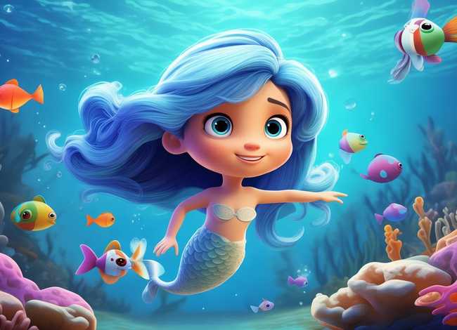 儿童故事美人鱼3-6岁、幼儿故事美人鱼视频