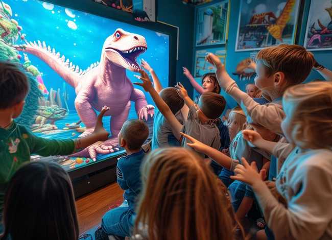 恐龙游戏视频儿童 - 恐龙儿童小游戏