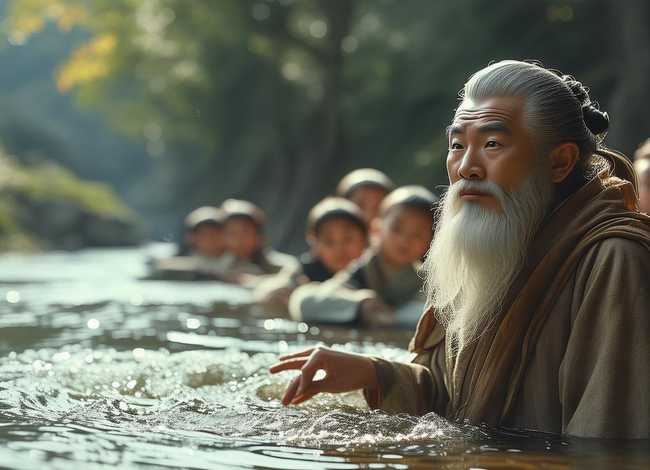 儿童故事孔子观水（孔子观水的故事）