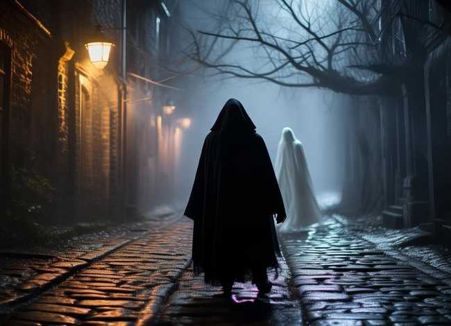 黑白配故事，黑白配鬼故事