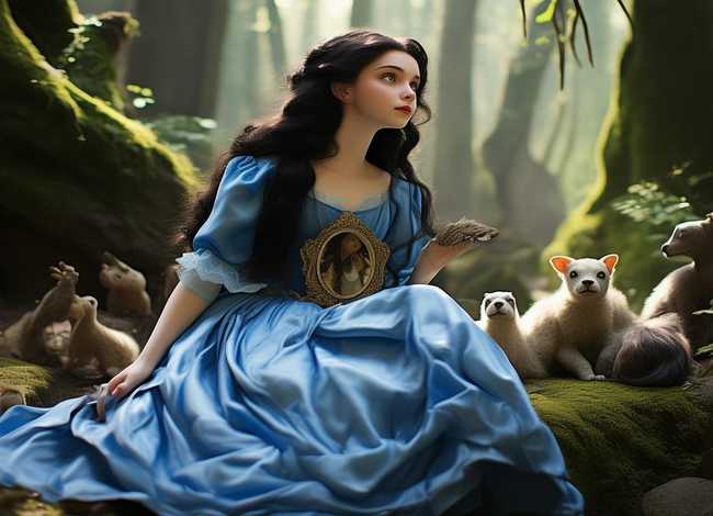 白雪公主儿童的故事视频，白雪公主的故事,视频