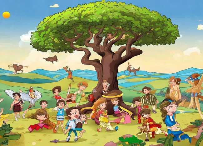 希腊神话儿童创意绘画 希腊神话儿童创意绘画教案