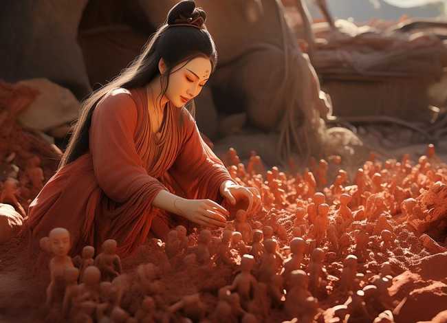 儿童故事女娲造人页数 女娲造人的故事全文文字