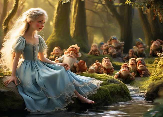 小儿故事白雪公主，小儿故事白雪公主全文