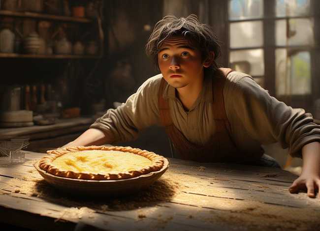 成语故事画饼充饥绘画、成语故事画饼充饥绘画教案