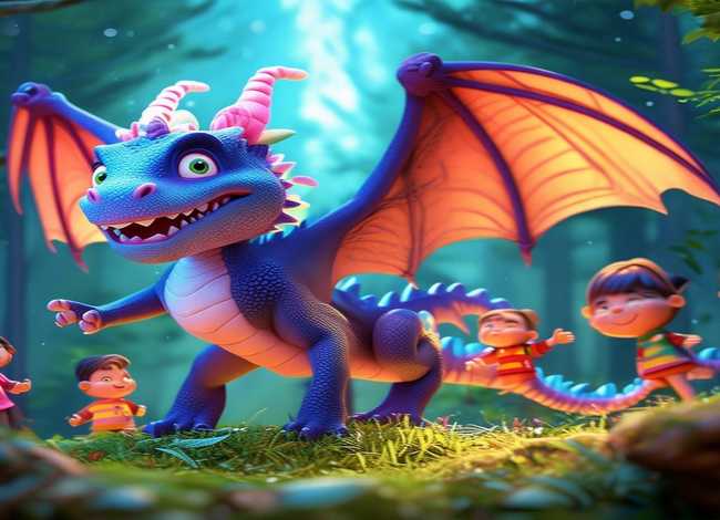 龙的故事幼儿故事、龙的故事幼儿故事50字左右