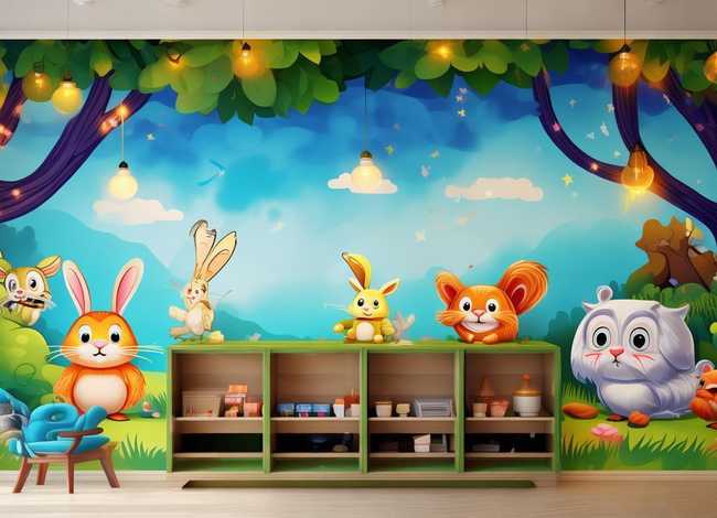 幼儿故事主题，幼儿故事主题墙