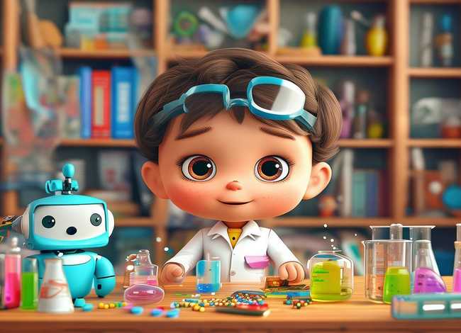 儿童科学家的故事书、幼儿科学家的故事