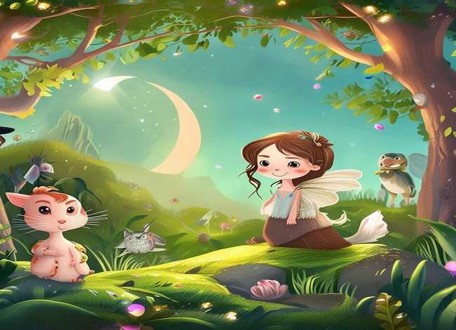 怎么画童话故事的画；童话故事里面的画怎么画