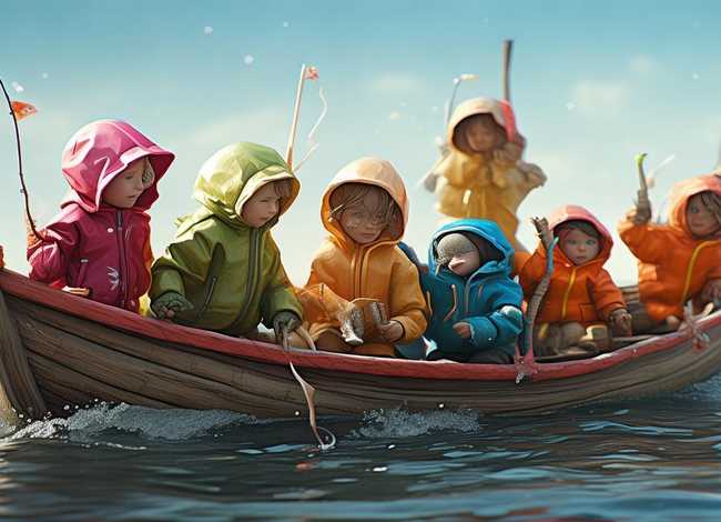 打渔的故事儿童版、关于打渔的故事