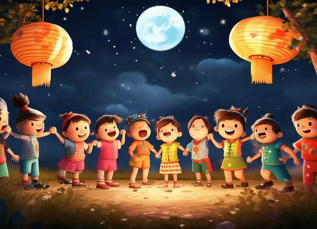 儿童中秋节古诗简单；少儿中秋节古诗